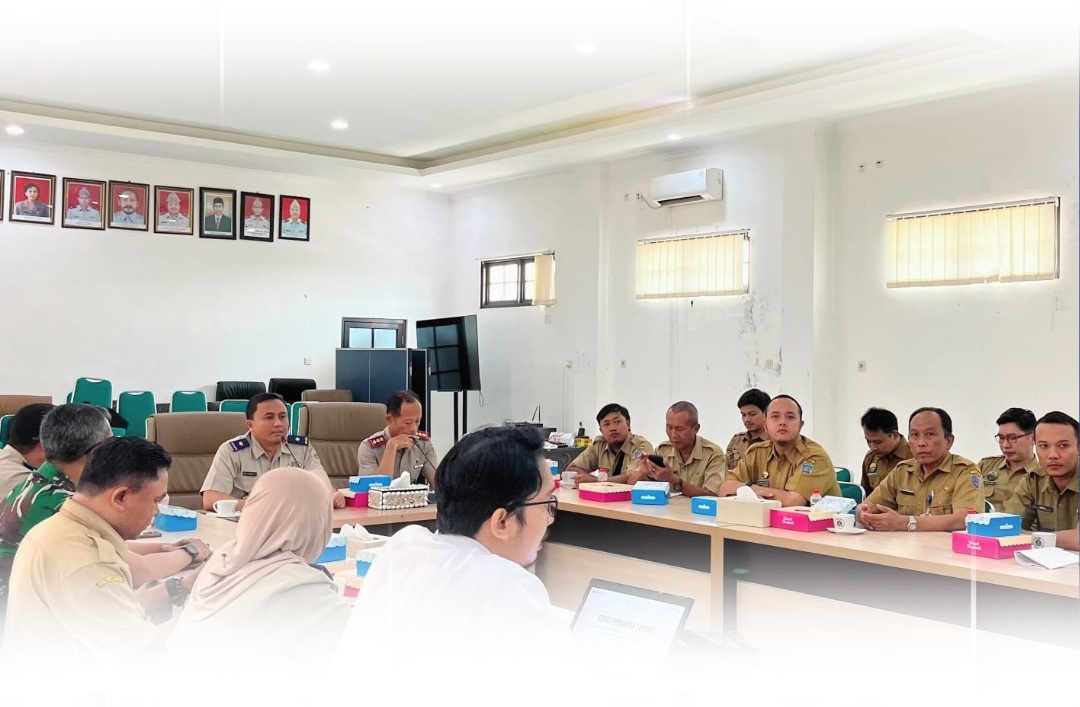 Pemutakhiran Data Penggunaan Tanah, Kantor Pertanahan Kabupaten Tegal Gelar Rapat Persiapan Neraca Penatagunaan Tanah Regional