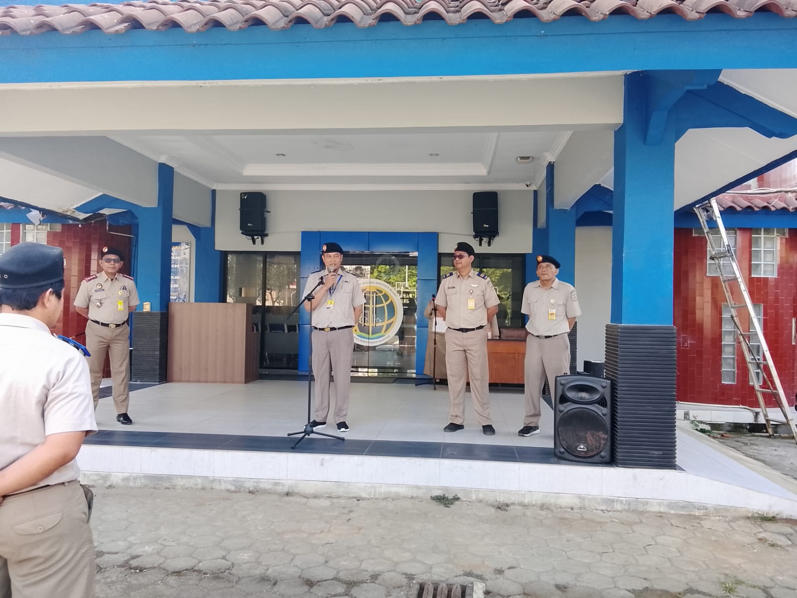 Perkuat Semangat GNPP dan Sambut Pegawai Baru, Kantah Kabupaten Batang Gelar Apel Pagi