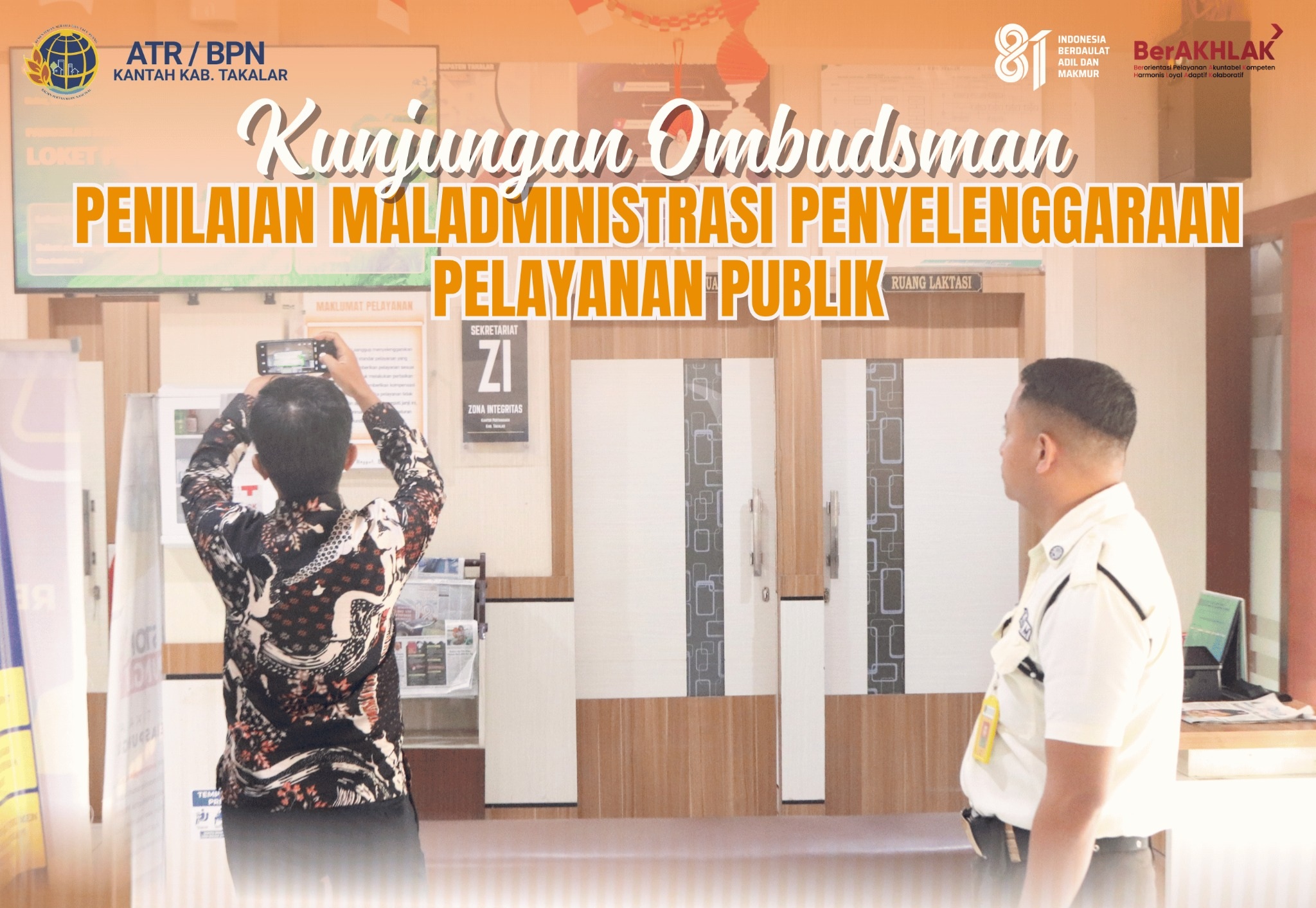 Kunjungan Ombudsman RI dalam Rangka Penilaian Maladministrasi Pelayanan Publik