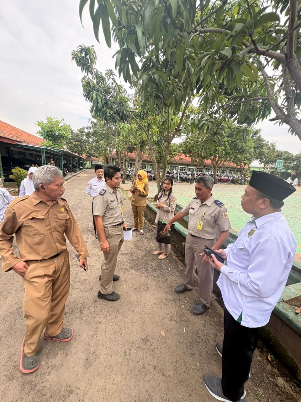 Kegiatan Pemeriksaan Lapang atas Permohonan Sertipikat Hak Pakai BMN 2026 Sekolah Madrasah Aliyah Negeri (MAN) Batang di Kelurahan Karangasem Selatan, Kec. Batang