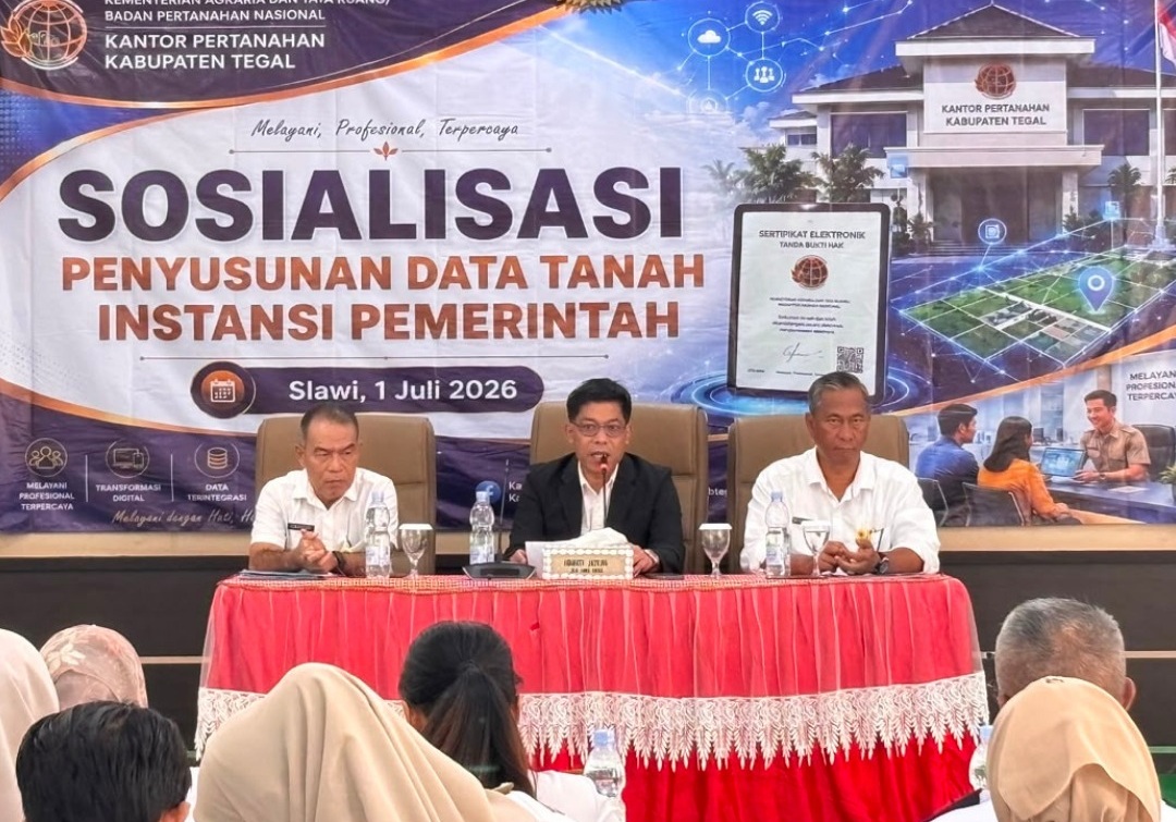 Monev PTSL ILASPP 2026, Kantor Pertanahan Kabupaten Tegal Pantau Progres Pengukuran Pemetaan
