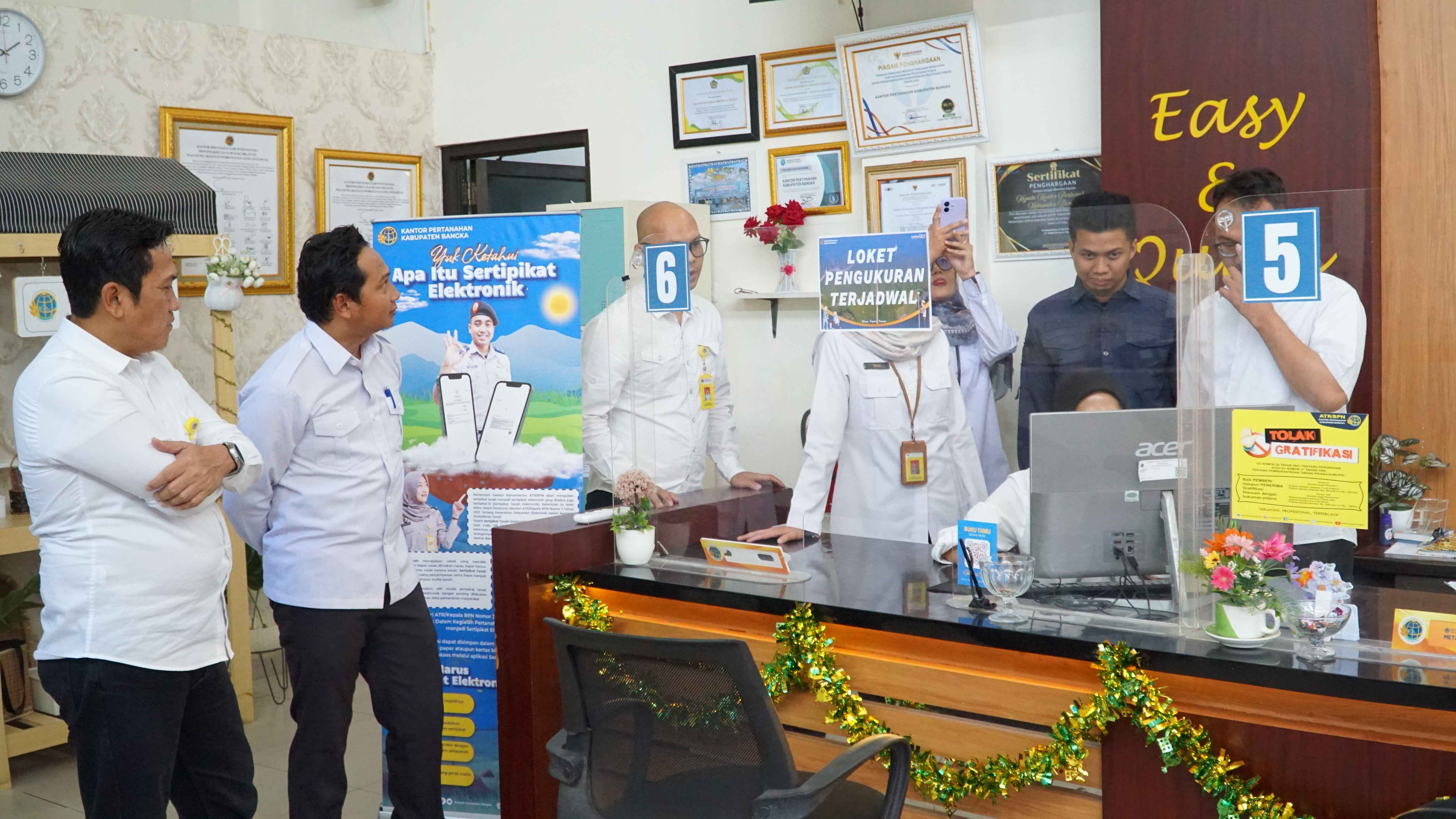 Launching Layanan Pengukuran Terjadwal
