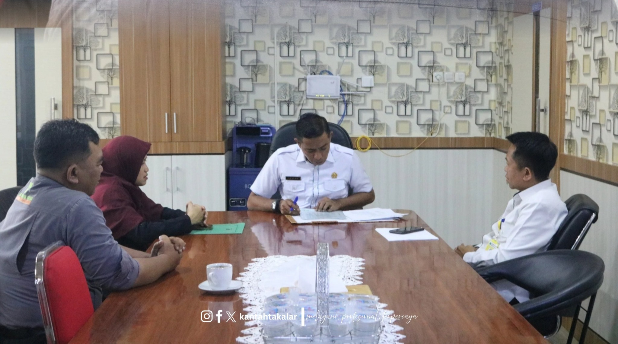 Tanda Tangan Kontrak PT. Geo Sarana Guna