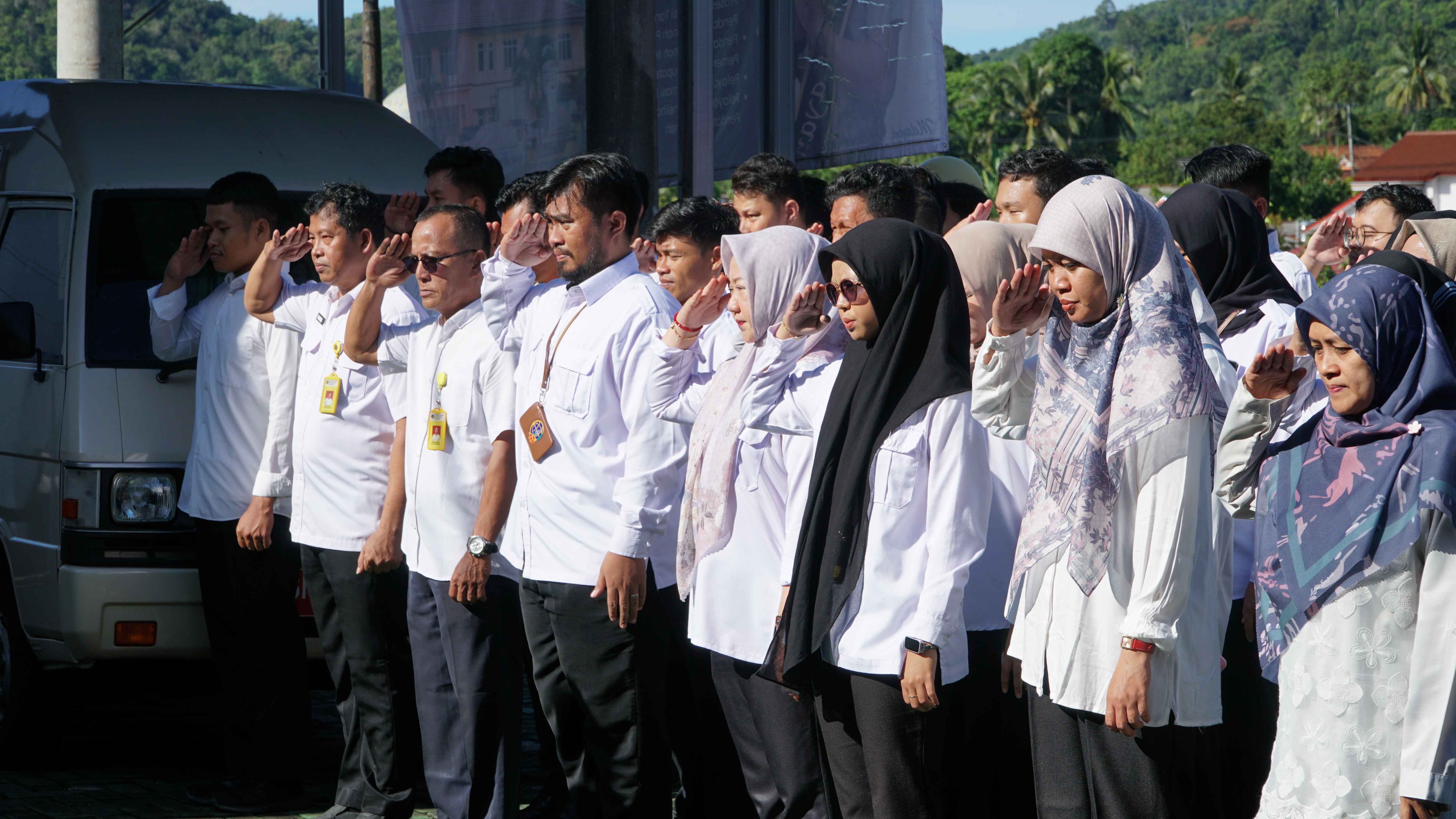 Apel Pagi Kantor Pertanahan Kabupaten Bangka, Selasa (07/04/2026)