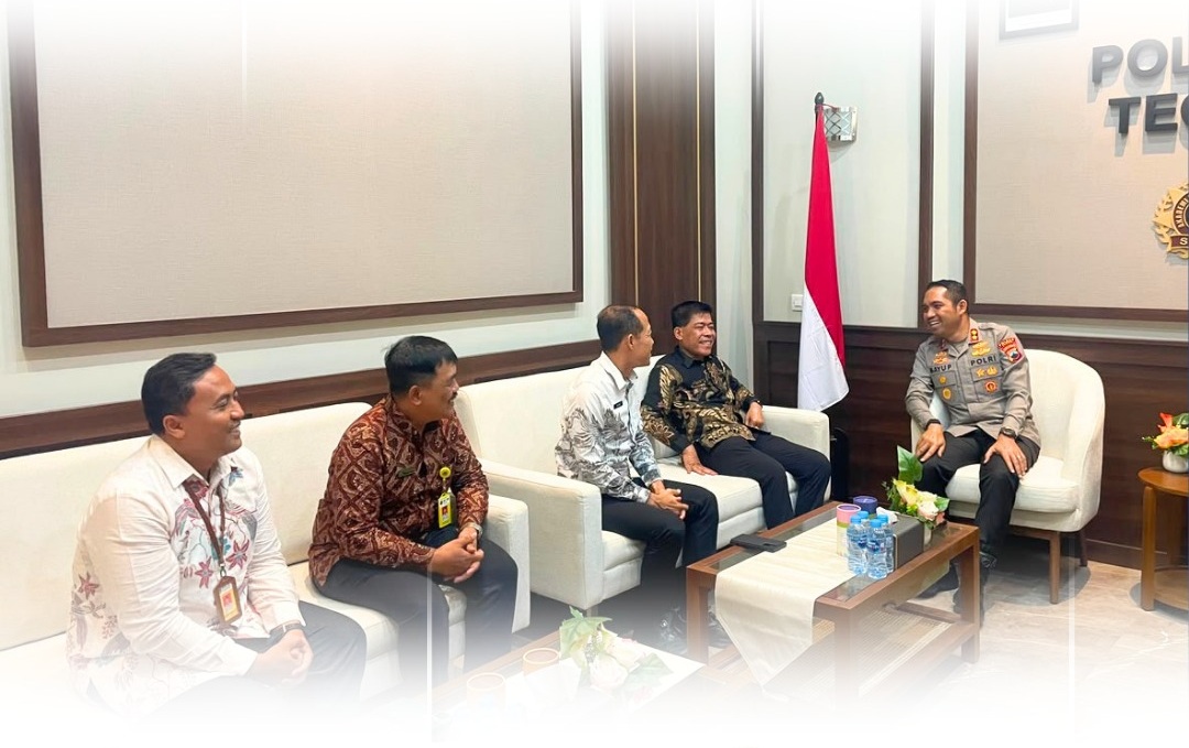Momentum Pergantian Kepemimpinan, Kantor Pertanahan Kabupaten Tegal Perkuat Sinergi dengan Polres Tegal