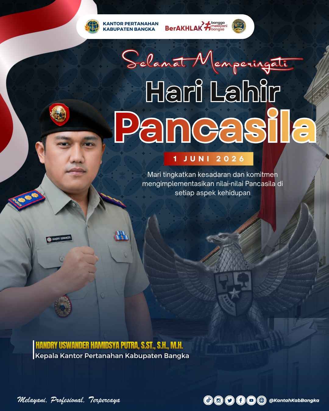 Selamat Hari Lahir Pancasila 01 Juni 2026