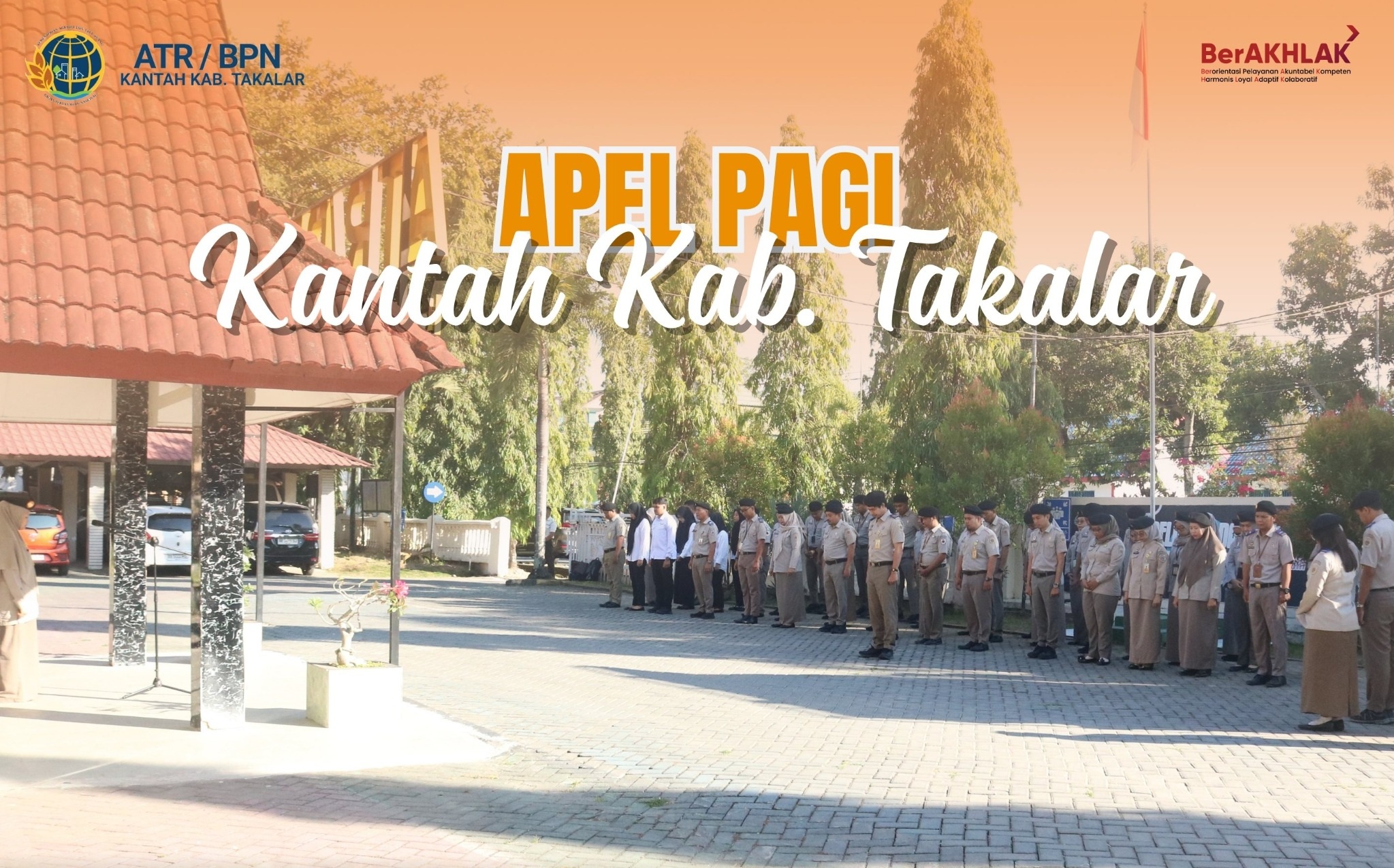 Kegiatan Apel Pagi Rutin