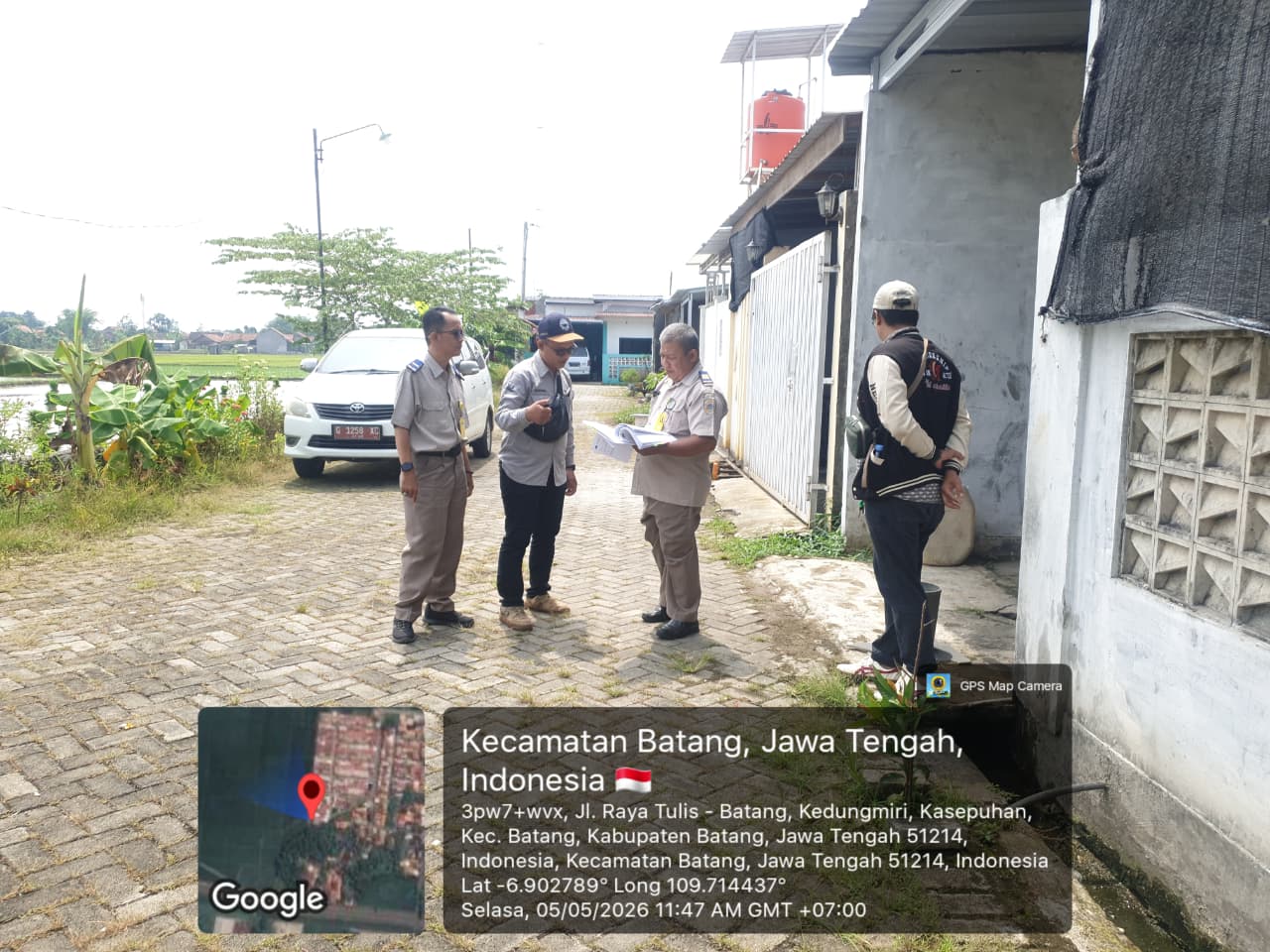 Pastikan Tata Ruang Tepat, Kantah Kab, Batang Lakukan Survei PTP PKKPR Kegiatan Berusaha di Desa Kasepuhan dan Desa Kecepak