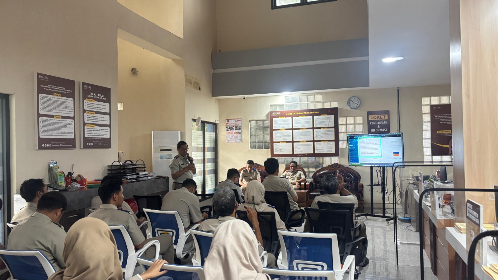 PENGUATAN KINERJA PTSL 2026 : Kantor Pertanahan Kabupaten Batang Lakukan Monitoring dan Evaluasi  Bersama Tim Panitia PTSL