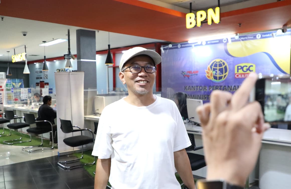Dulu Mengira Rumit, Kini Pensiunan PNS Mantap Urus Sertipikat Tanah Sendiri