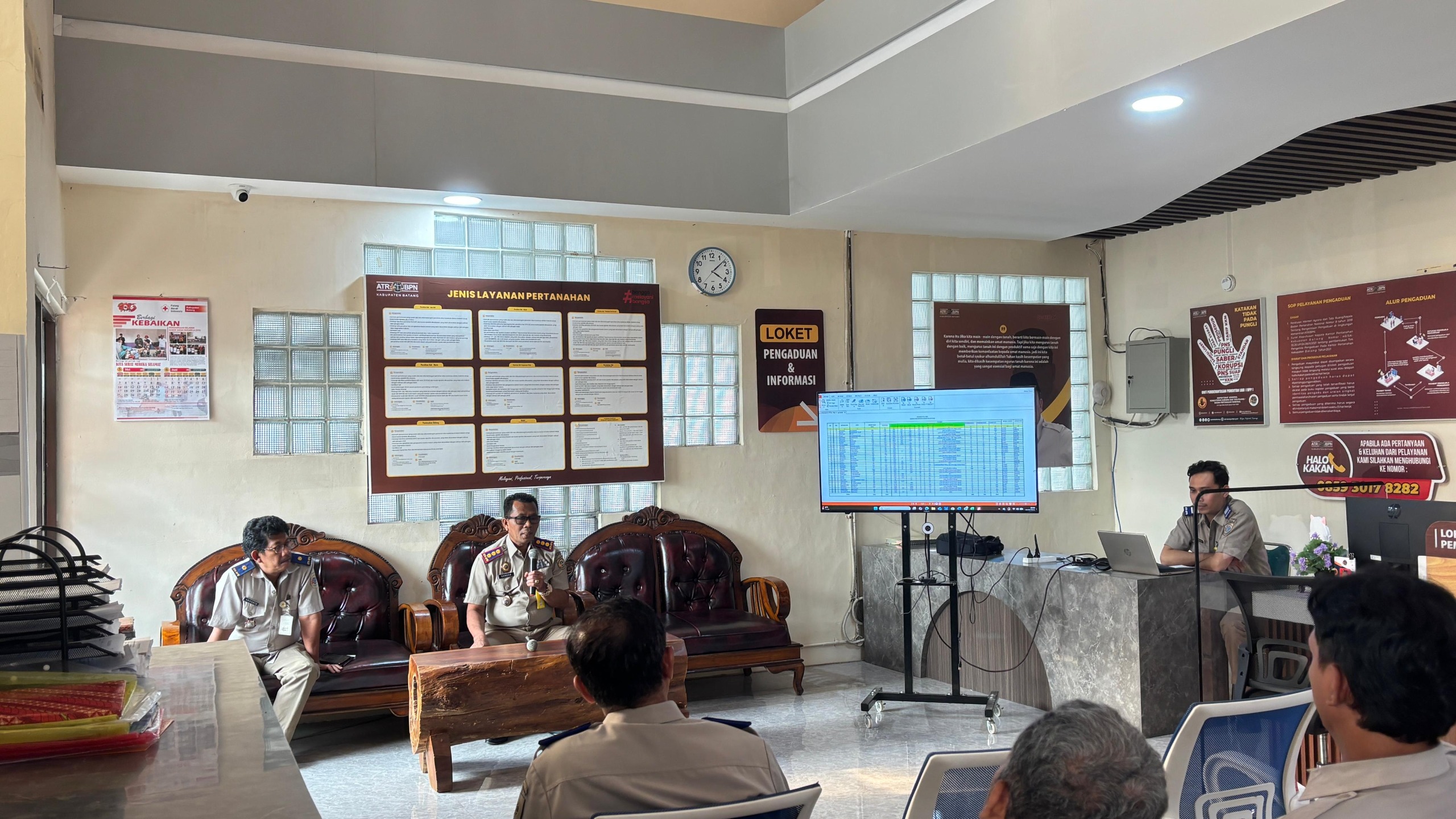 Monev PTSL Kantah Batang: Kepala Kantah Batang Tekankan Percepatan Pemberkasan PTSL untuk Capai Target 2026
