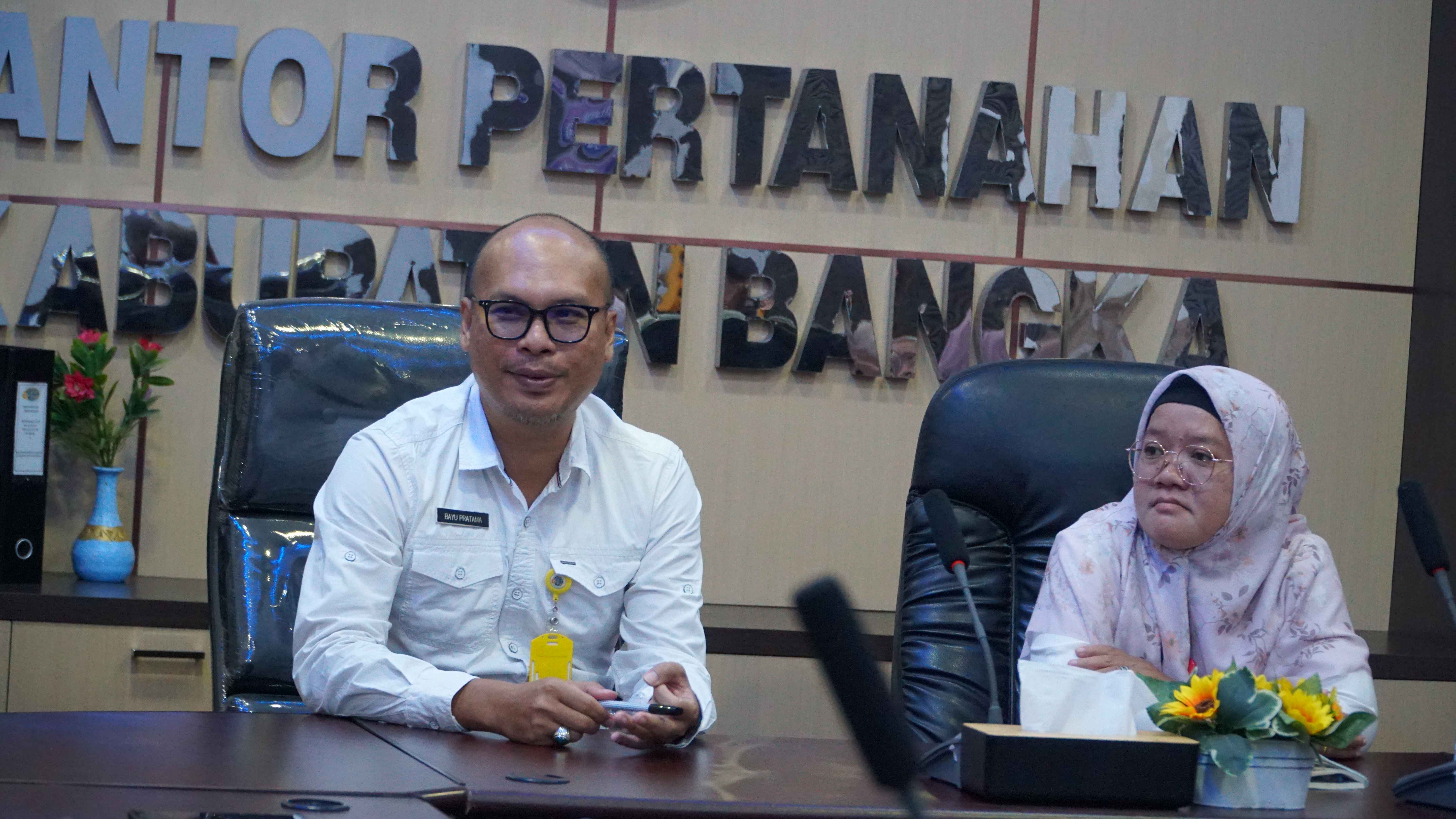 Monitorin dan Evaluasi Zona Nilai Tanah (ZNT) oleh Bidang Pengadaan Tanah dan Pengembangan Kantor Wilayah Badan Pertanahan Nasional Provinsi Kepulauan Bangka Belitung