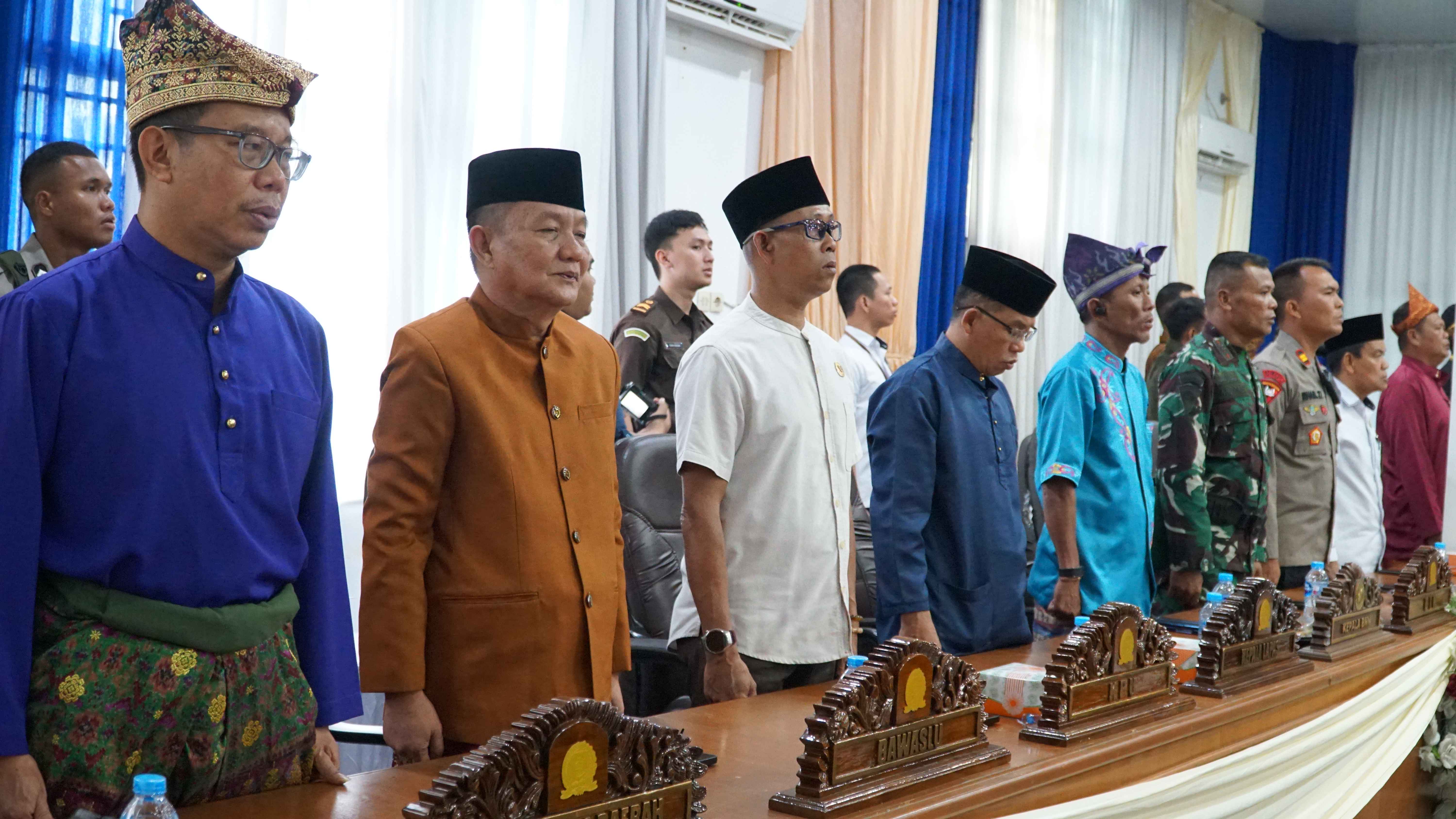 Rapat Paripurna Hut Kota Sungailiat Ke 260