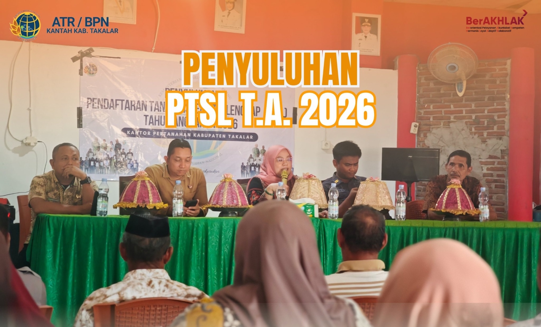 Penyuluhan Program Pendaftaran Tanah Sistematis Lengkap (PTSL) bagi masyarakat Desa Bontomangape, Desa Kalenna Bontomangale, dan Desa Campagaya