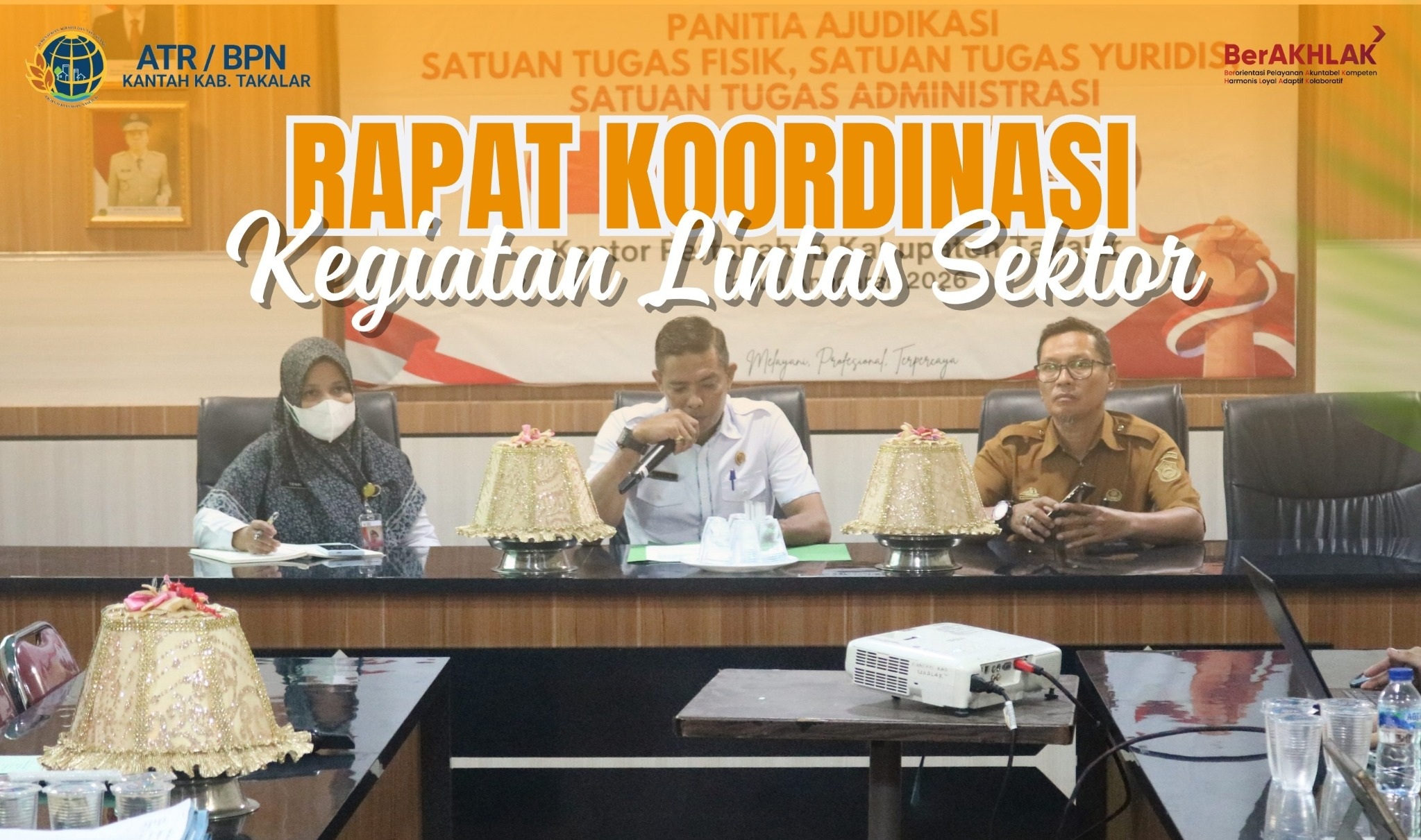 Rapat Koordinasi kegiatan Penseertipikatan Lintas Sektor