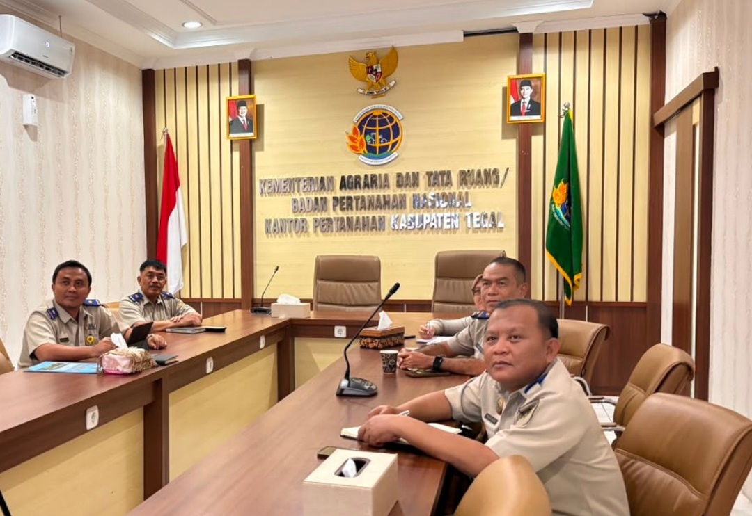 Dorong Pelayanan Publik Berkualitas, Kantor Pertanahan Kabupaten Tegal Hadiri Pendampingan PEKPPP 2026