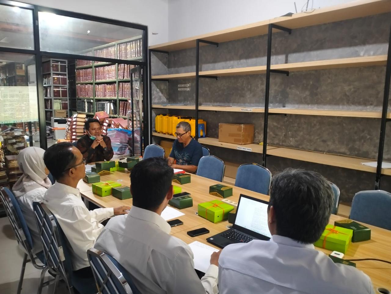 Kantah Batang Melaksanakan Proses Mediasi atas Pengaduan Kepemilikan Tanah di Kelurahan Kauman Kec. Batang