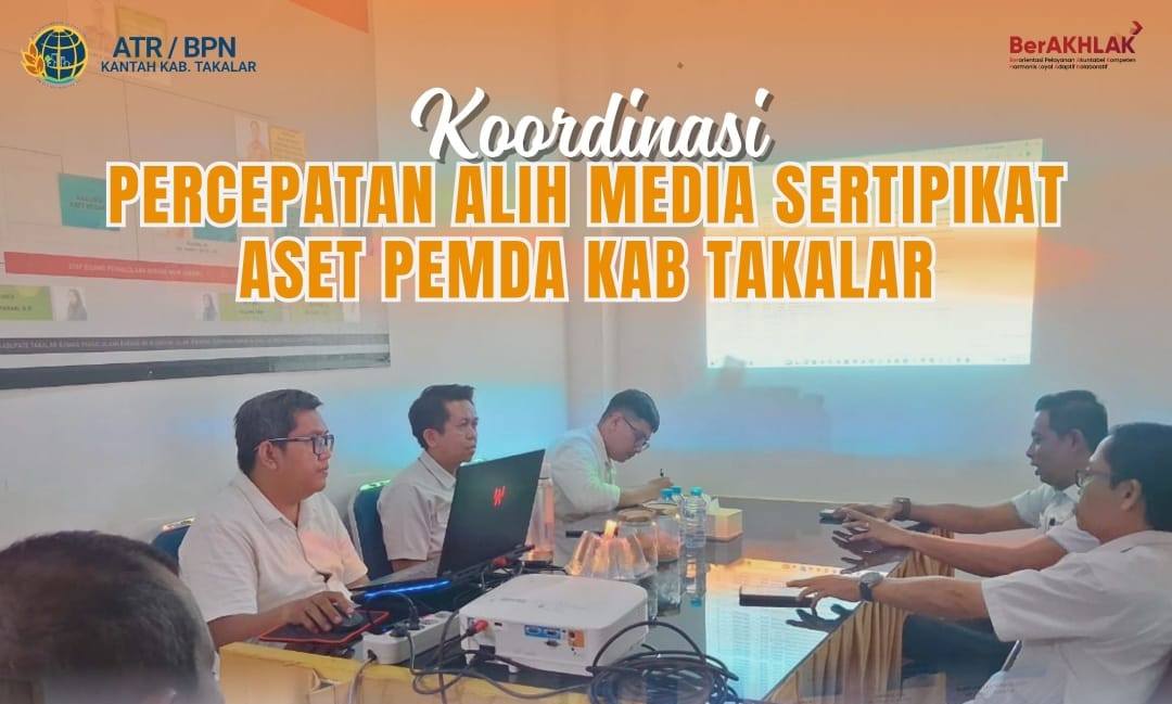 Percepatan Alih Media Sertipikat Hak Pakai Aset Pemda