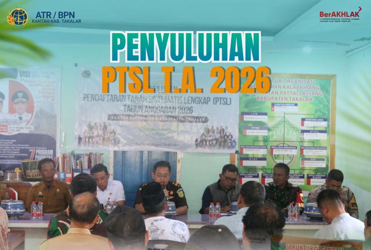 Penyuluhan PSTL Kelurahan Kalabbirang, Kelurahan Sombalabbella dan Kelurahan Maradekaya di Kantor Kelurahan Kalabbirang, Kec. Pattallassang