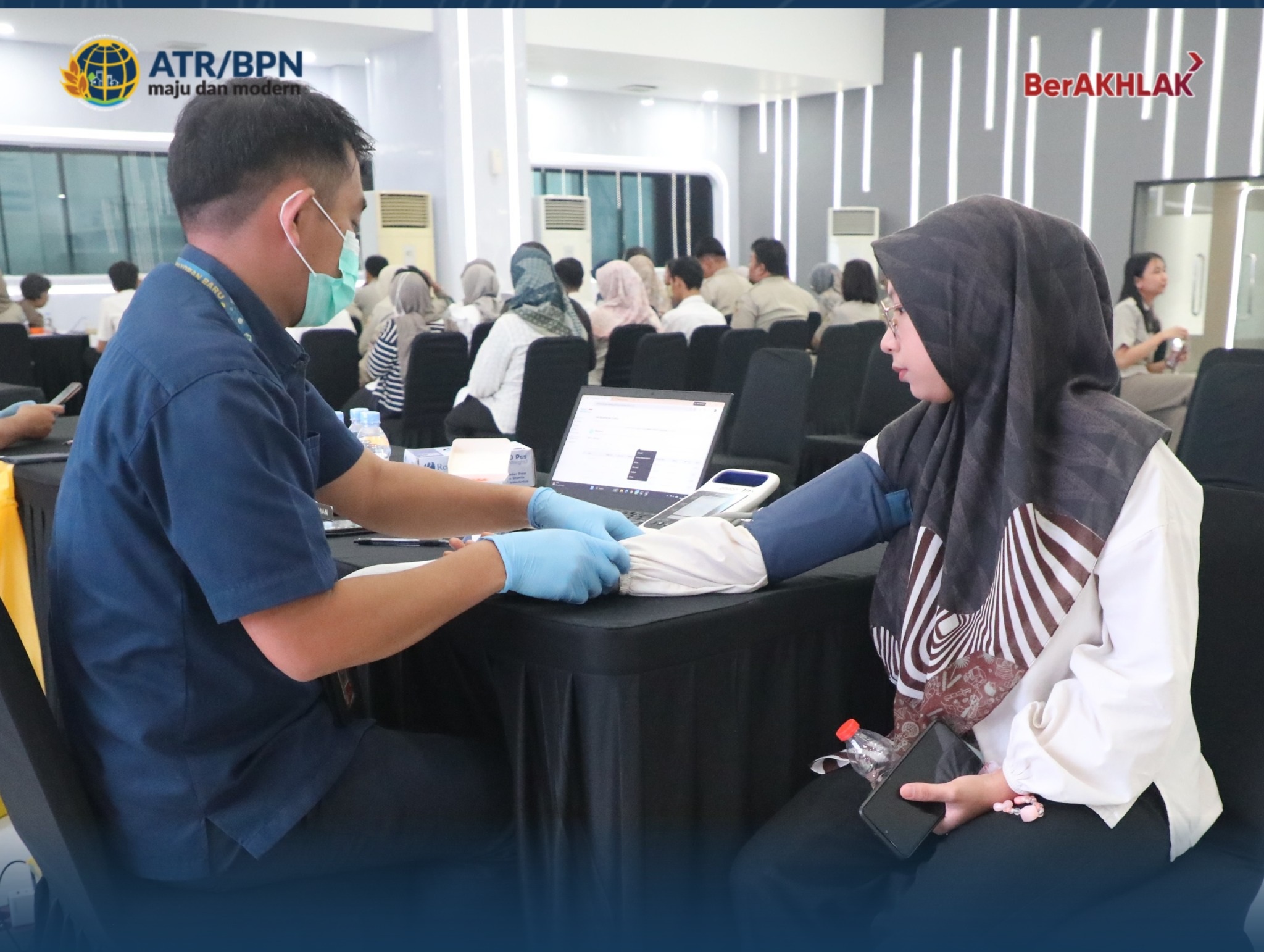 Kementerian ATR/BPN Gelar Cek Kesehatan Gratis, Pegawai Sambut Positif untuk Deteksi Dini Penyakit