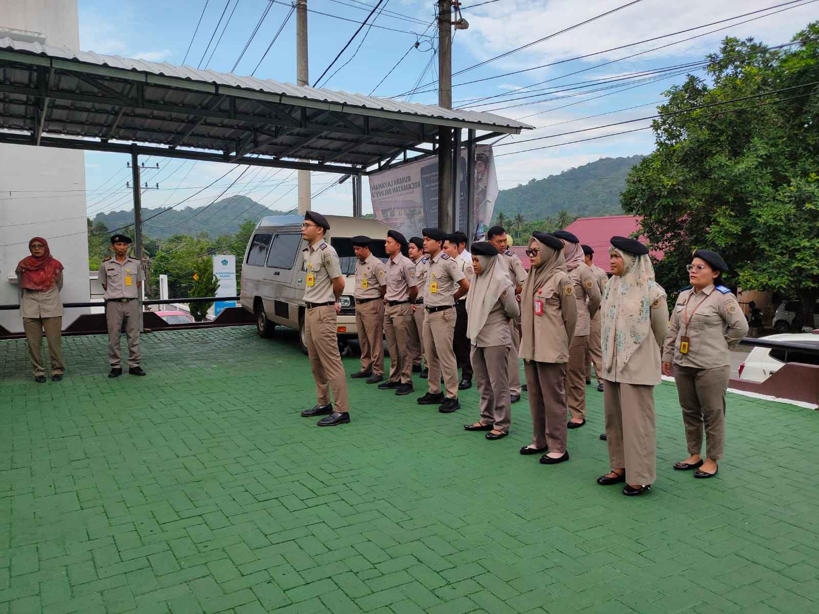 Apel Pagi Kantor Pertanahan Kabupaten Bangka, Senin (08/06/2026)