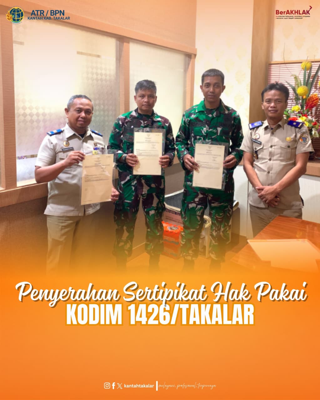 Komitmen menghadirkan kepastian hukum atas aset negara.