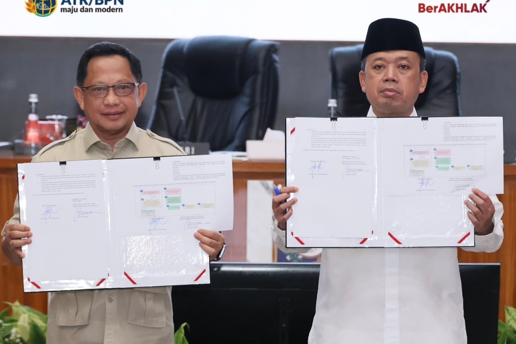 Menteri ATR/Kepala BPN dan Mendagri Keluarkan Surat Edaran, Integrasikan LP2B ke Dalam RTRW dan RDTR