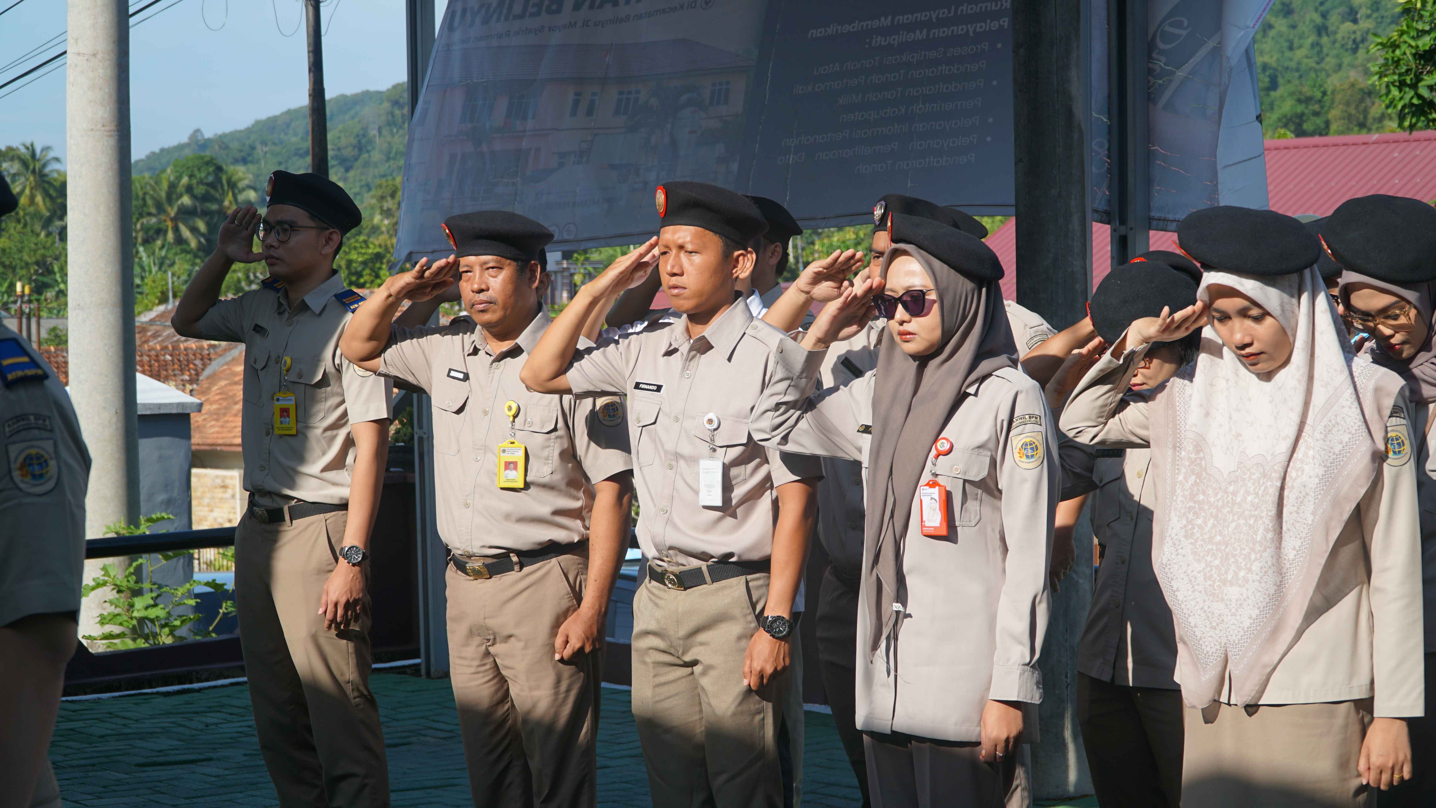Apel Pagi Kantor Pertanahan Kabupaten Bangka, Senin (04/05/2026)
