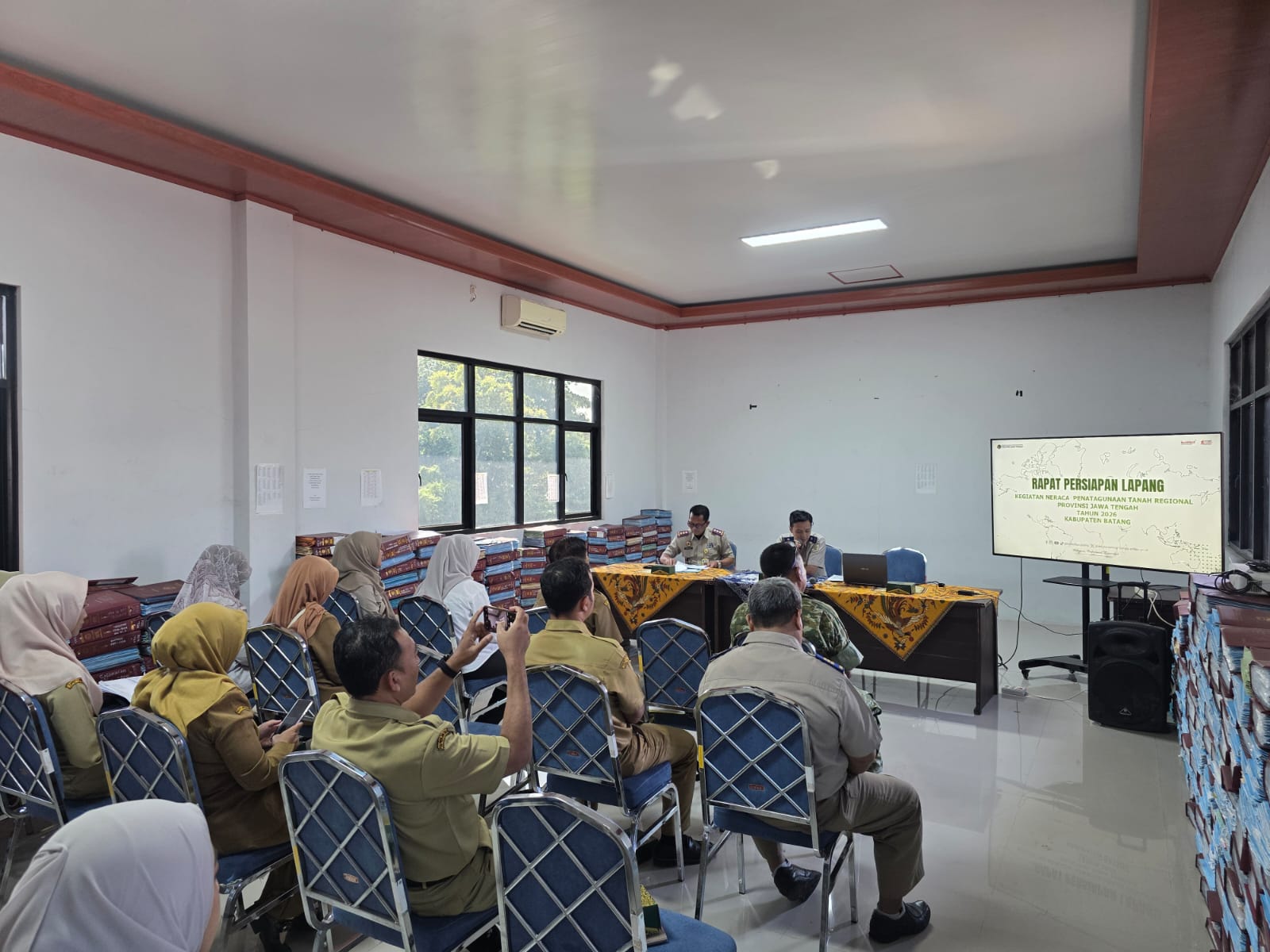 Kantah Kab. Batang Gelar Rapat Persiapan Kegiatan Neraca Penatagunaan Tanah (NPGT) Regional Provinsi Jawa Tengah Tahun 2026