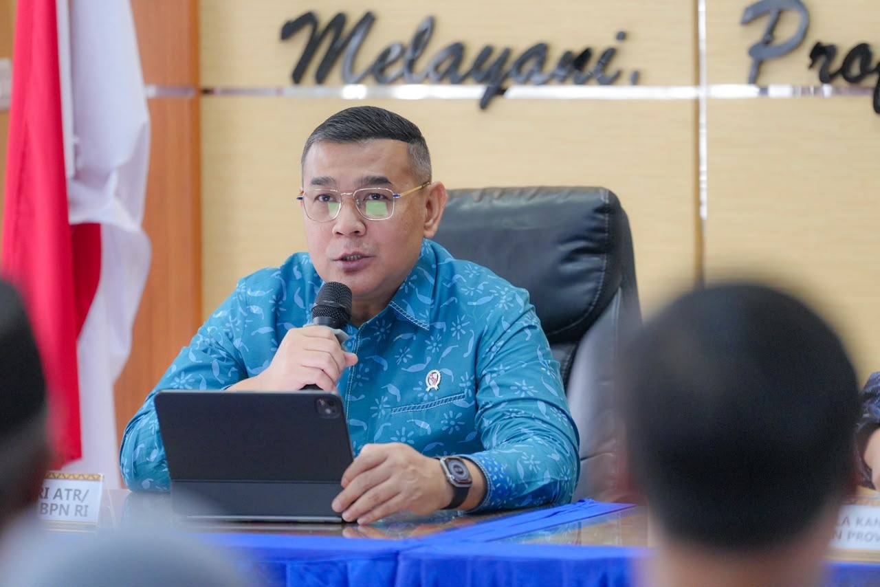 Sambangi Lampung, Wamen ATR/Waka BPN: Pelayanan di Loket Jadi Tolok Ukur Keberhasilan Kantah