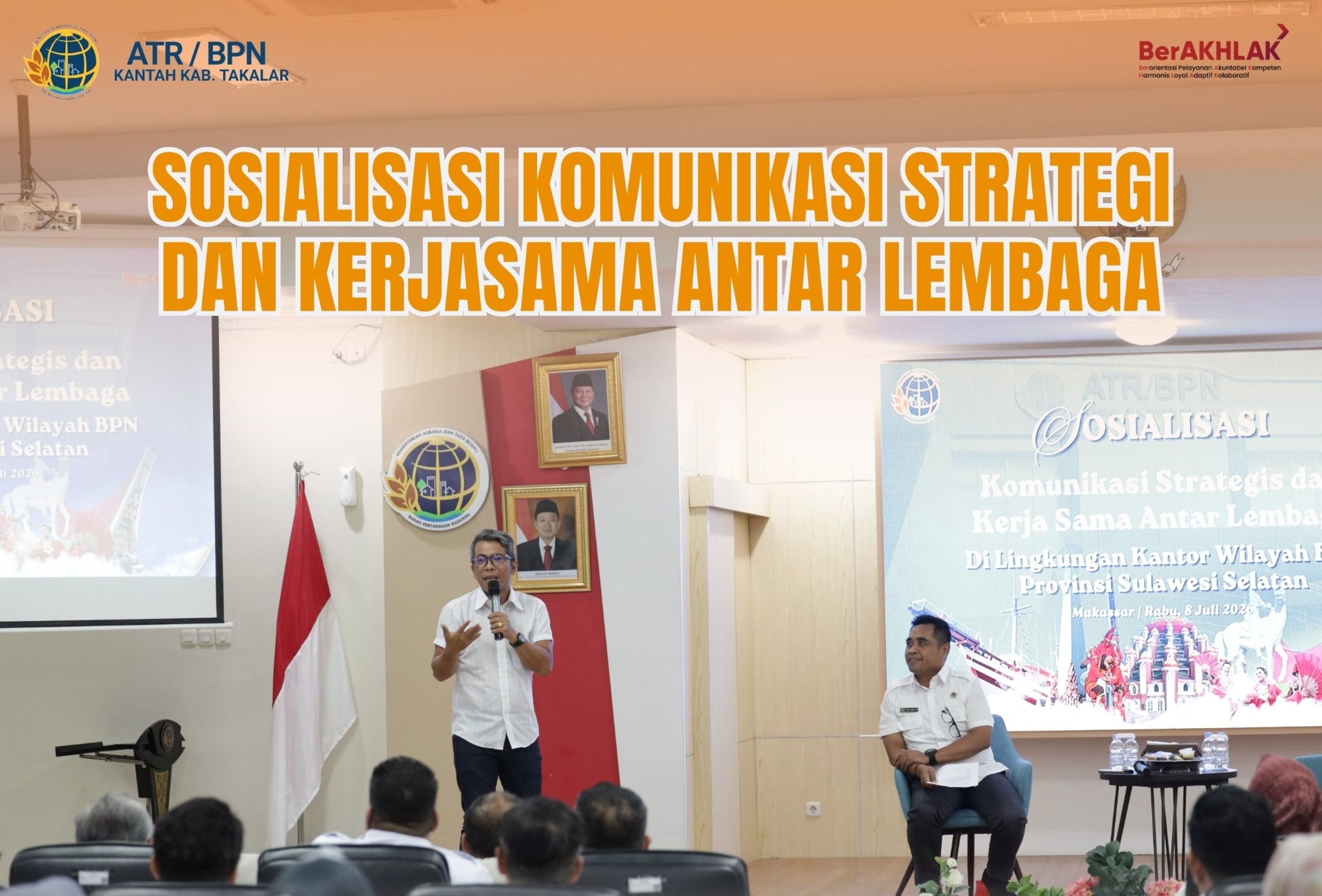 Sosialisasi Komunikasi Strategis dan Kerja Sama Antar Lembaga