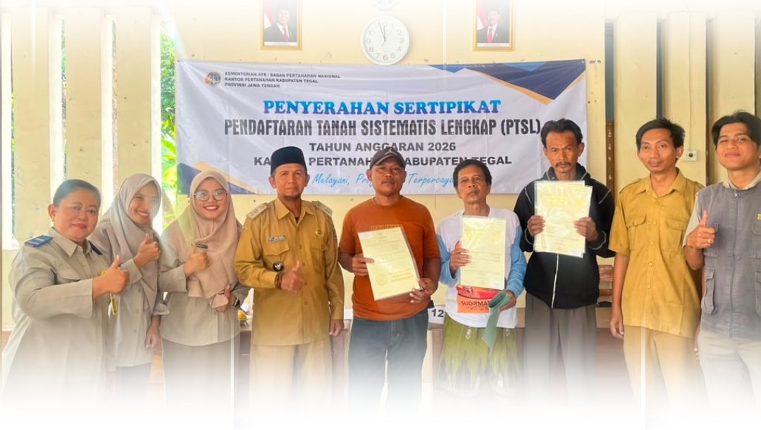 Perkuat Legalitas Aset Warga, Sebanyak 232 Sertipikat PTSL Tahap I Diserahkan di Desa Purwahamba