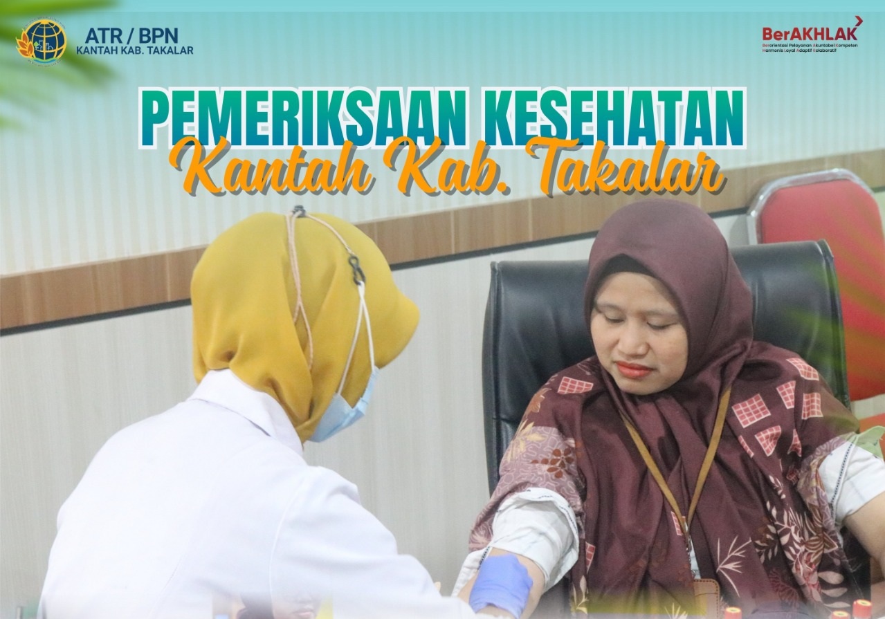 Pemeriksaan Kesehatan Kantah Kab. Takalar