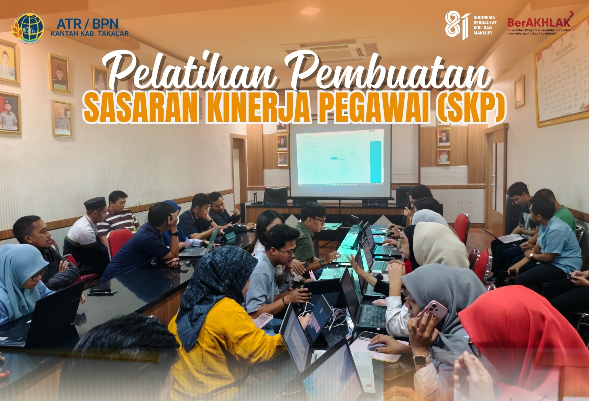 pelatihan penyusunan SKP melalui e-Kinerja pada MyASN