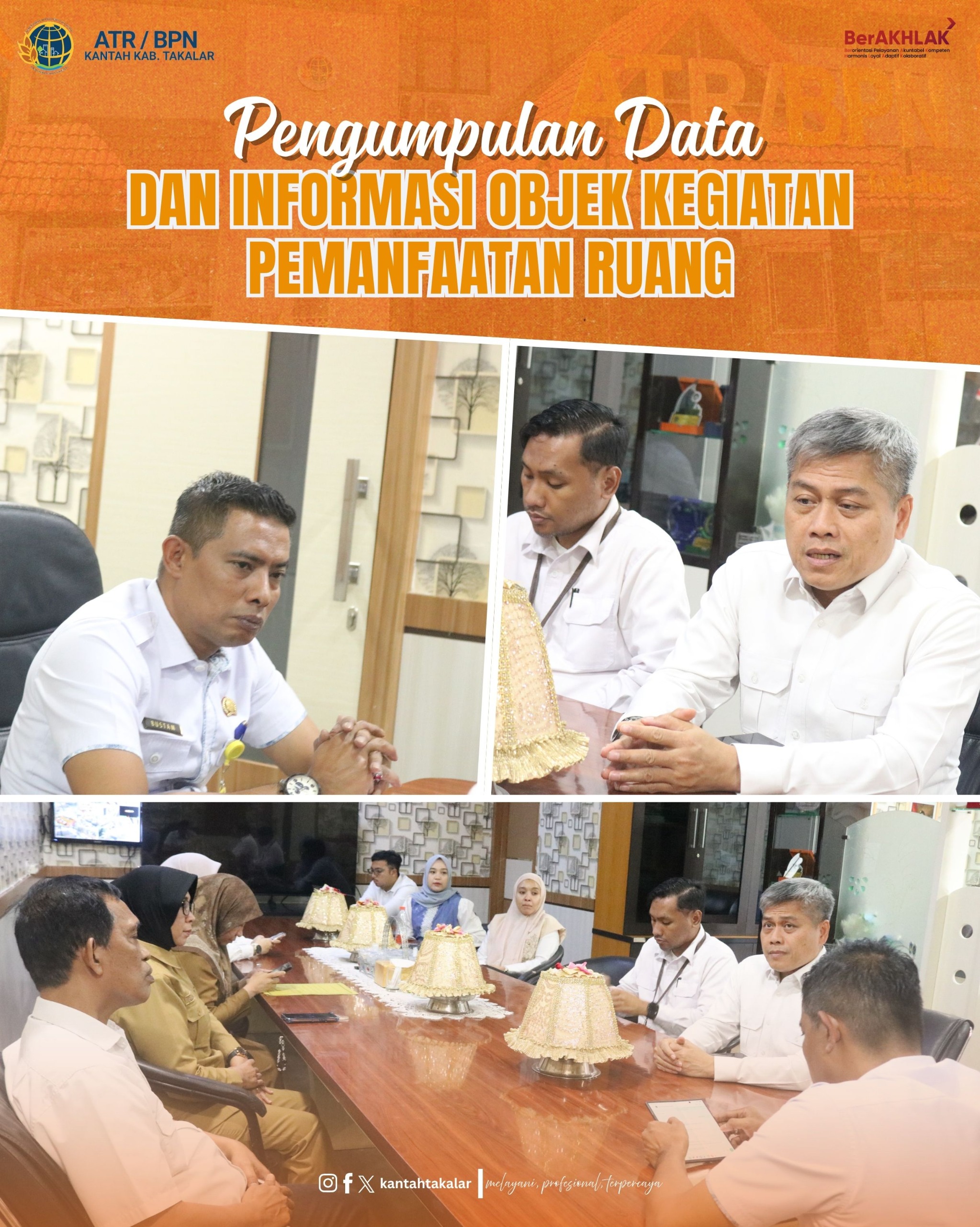 Pengumpulan Data dan Informasi Objek Kegiatan Pemanfaatan Ruang
