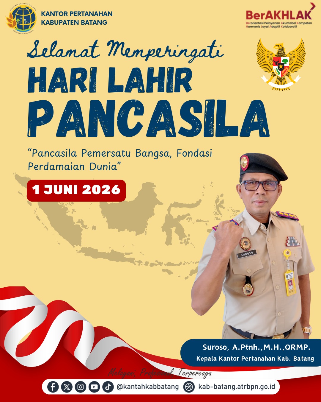 Selamat Hari Lahir Pancasila - 1 Juni 2026