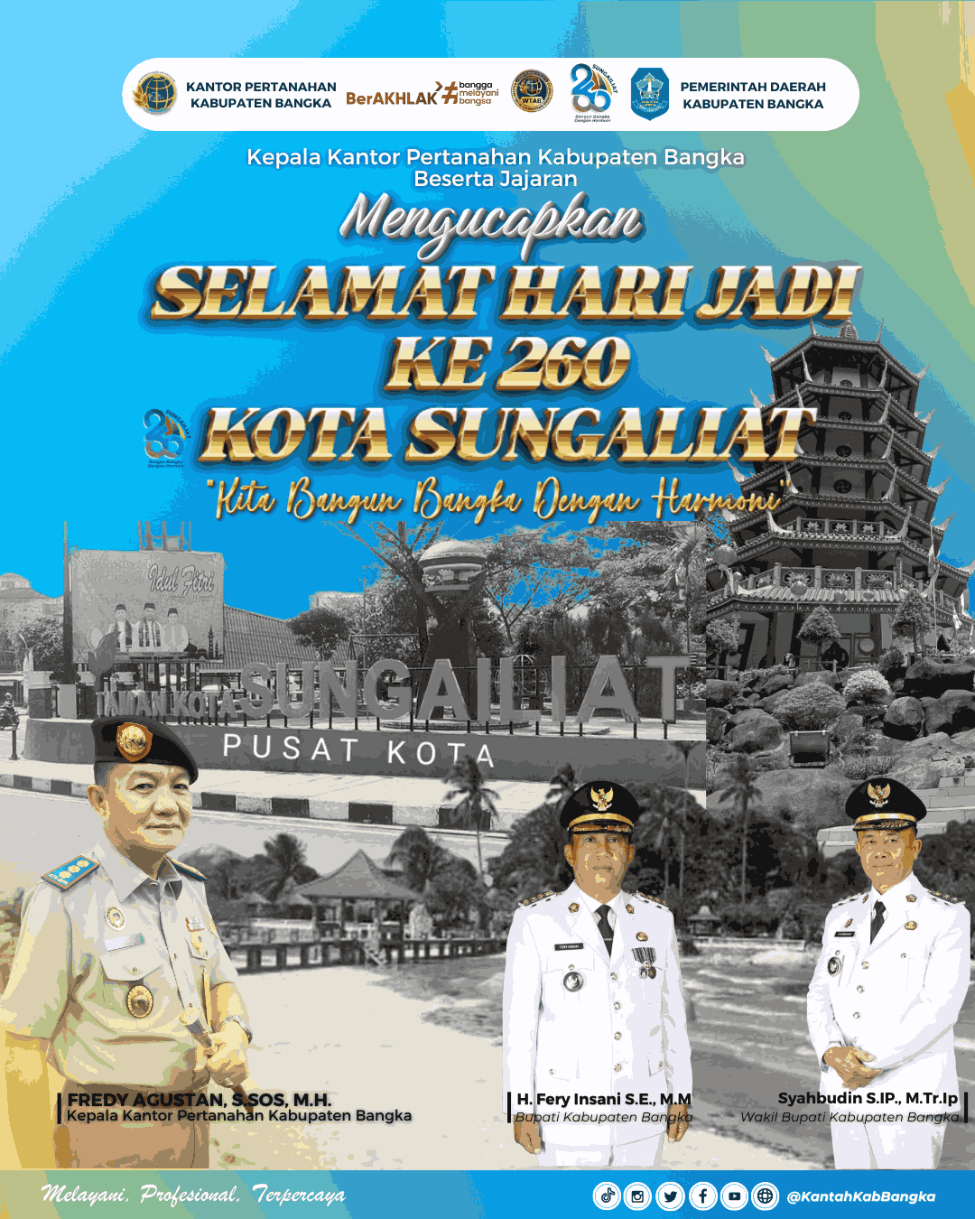 HUT Kota Sungailiat Ke 260