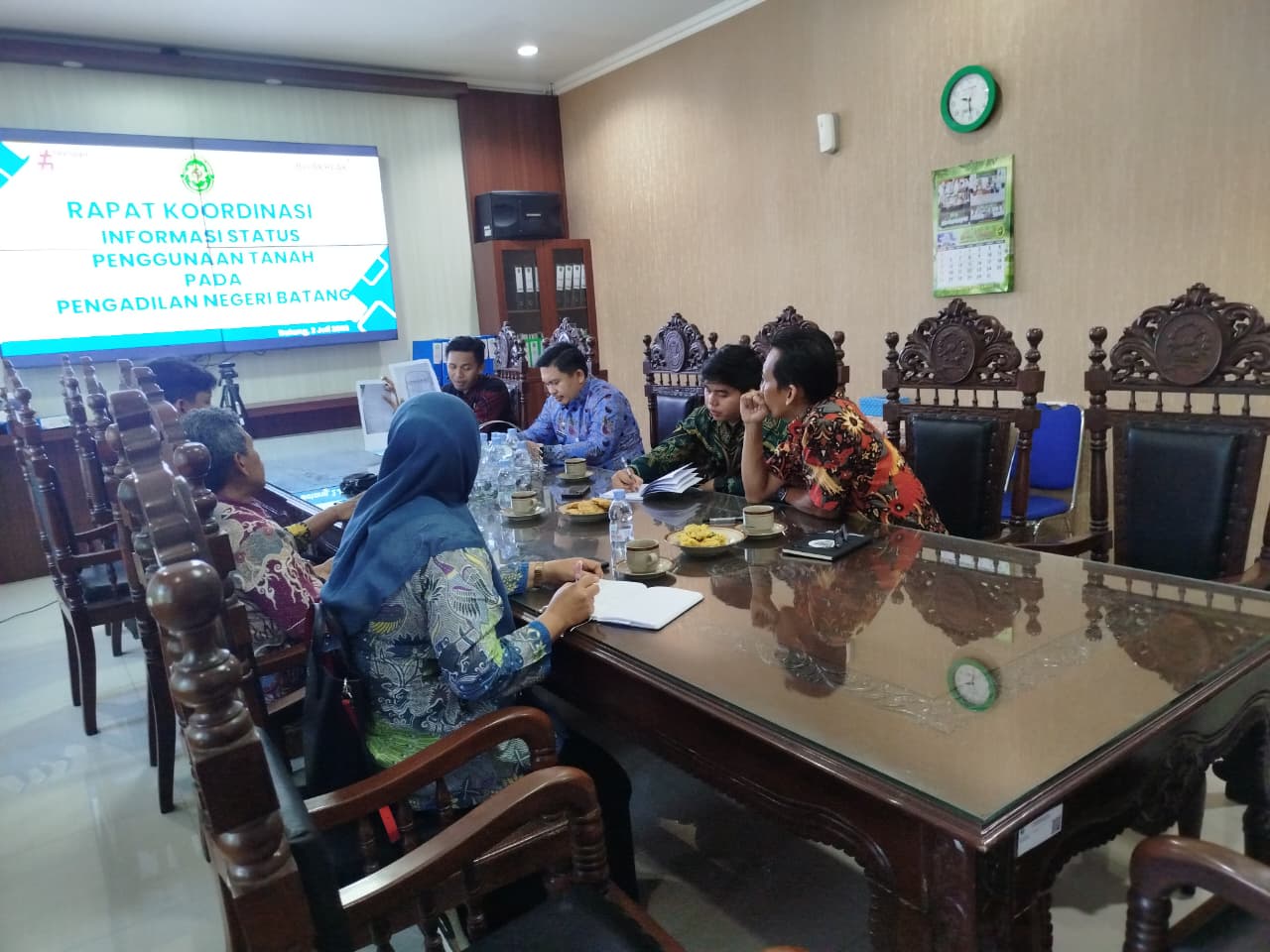Kantah Batang Hadiri Koordinasi Bersama Pengadilan Negeri Batang untuk Sinkronisasi Data Pertanahan