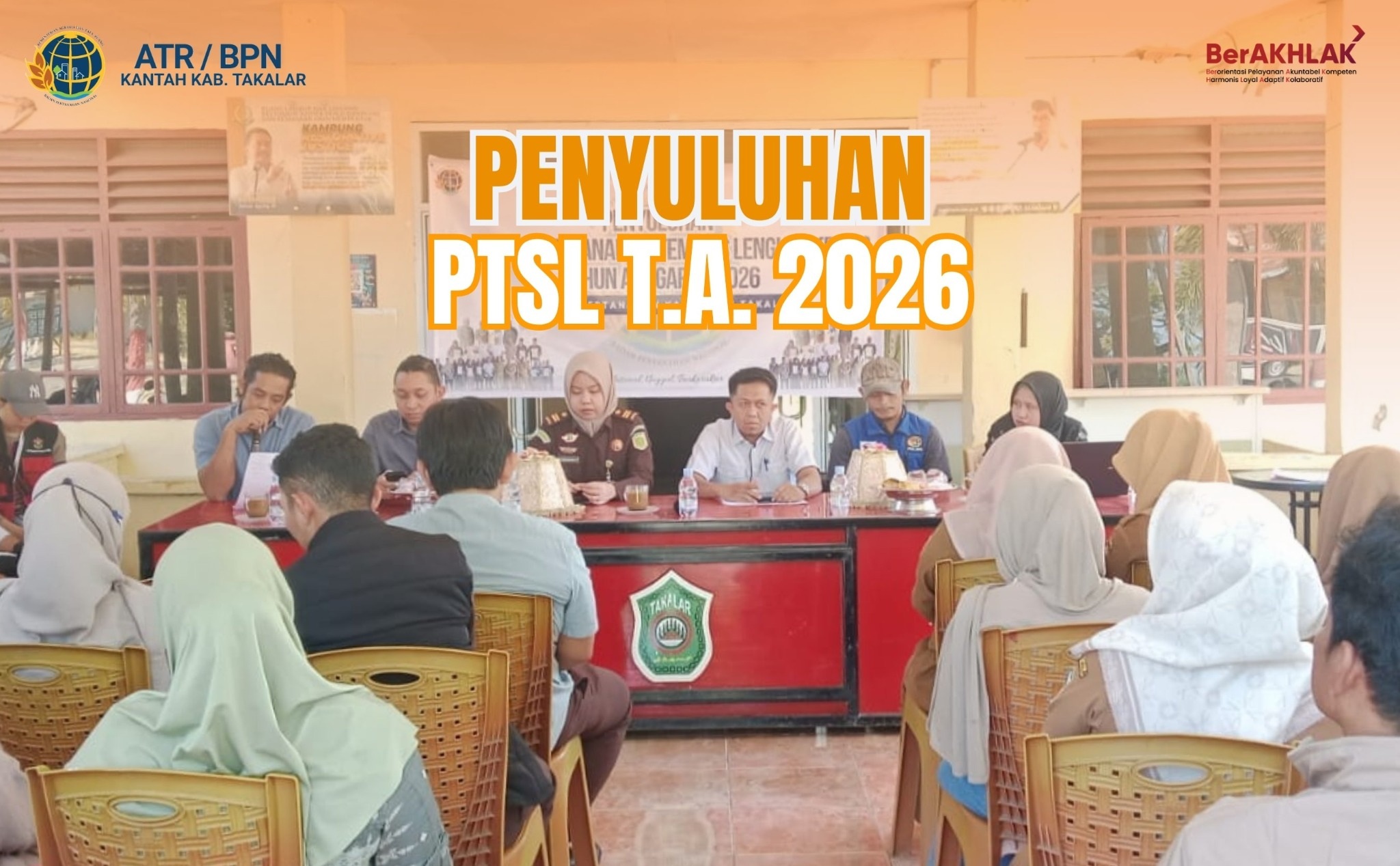 Penyuluhan Program Pendaftaran Tanah Sistematis Lengkap (PTSL) bagi masyarakat Desa Panyangkalang, Desa Bontoparang, dan Desa Pattopakang